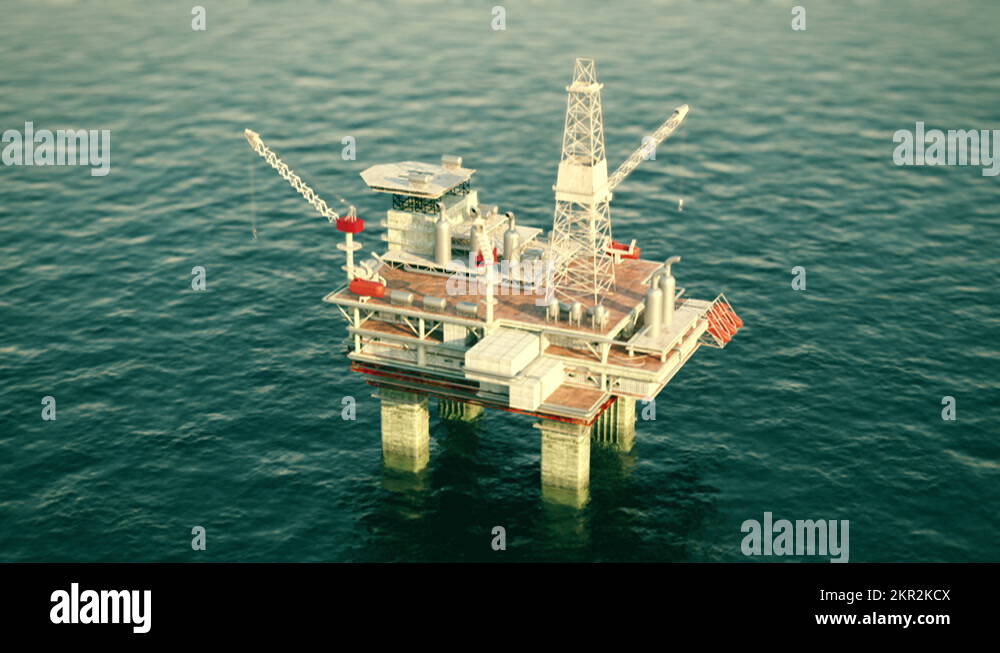 Oil and gas industry offshore drilling Stock Videos & Footage - HD and ...