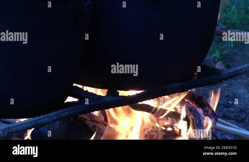 Boiling water over fire Stock Videos & Footage HD and 4K Video Clips