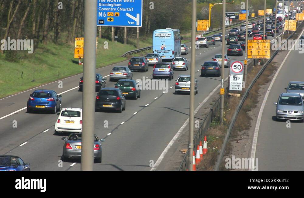 Travelling on the m6 motorway Stock Videos & Footage - HD and 4K Video ...