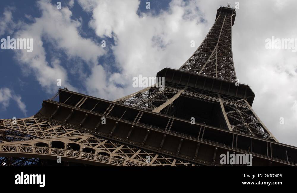 Eiffel Tower Most Recognizable Landmark Paris France Majestic Monument ...