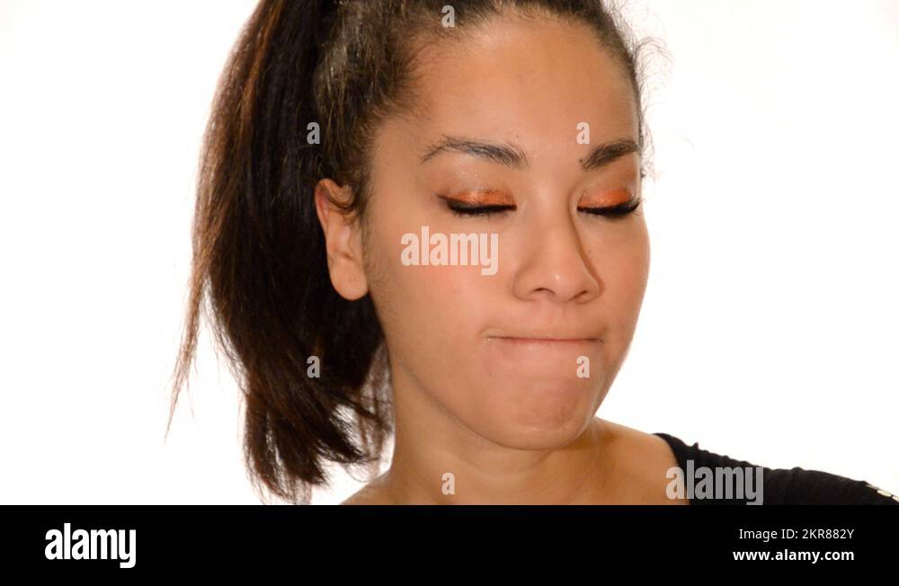 Girl facial expression Stock Videos & Footage HD and 4K Video Clips