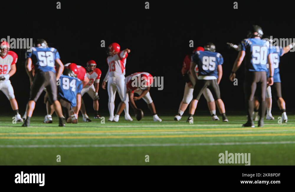 A football team runs a running play and the carrier gains many yards