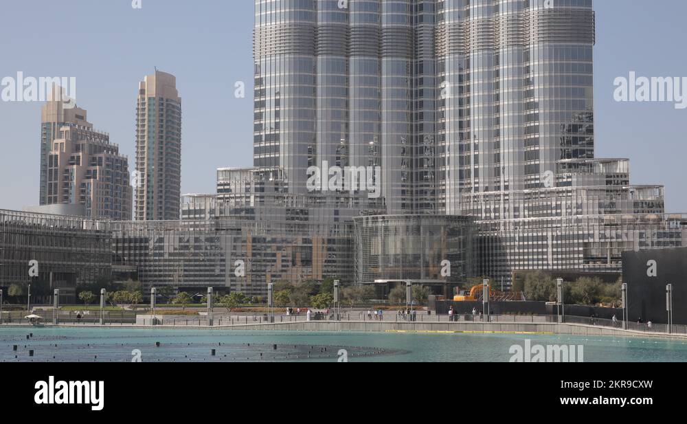 Ultra HD 4K Largest Dancing Water Fountain Artificial Dubai Burj