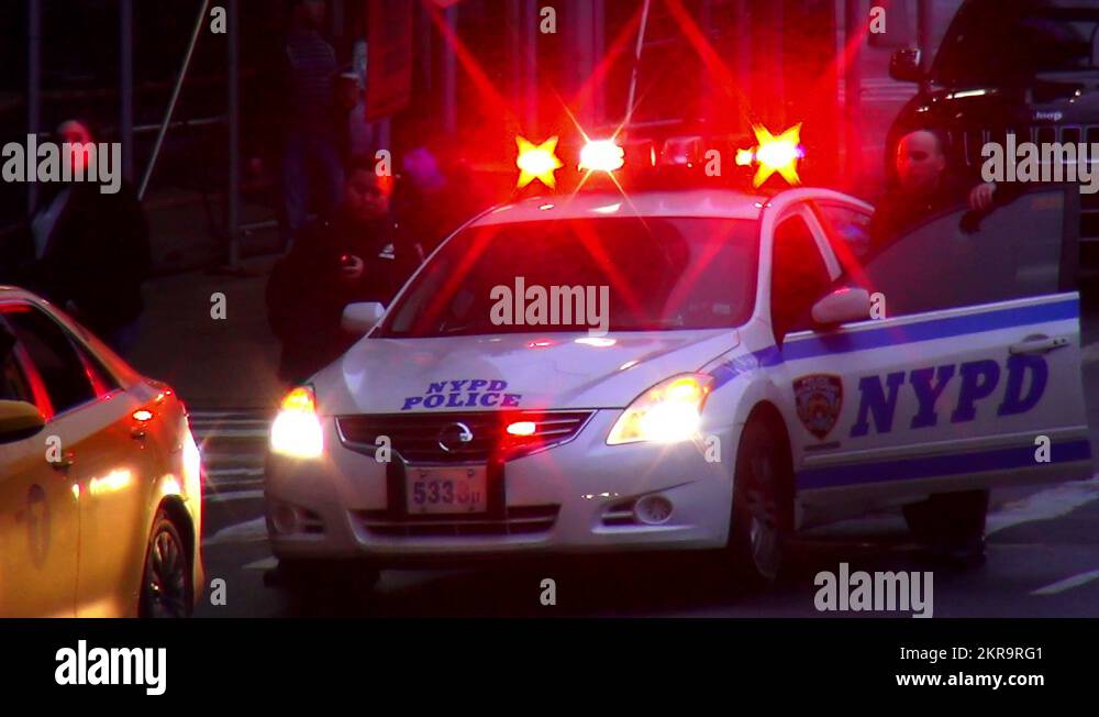 Nypd police car Stock Videos & Footage - HD and 4K Video Clips - Alamy