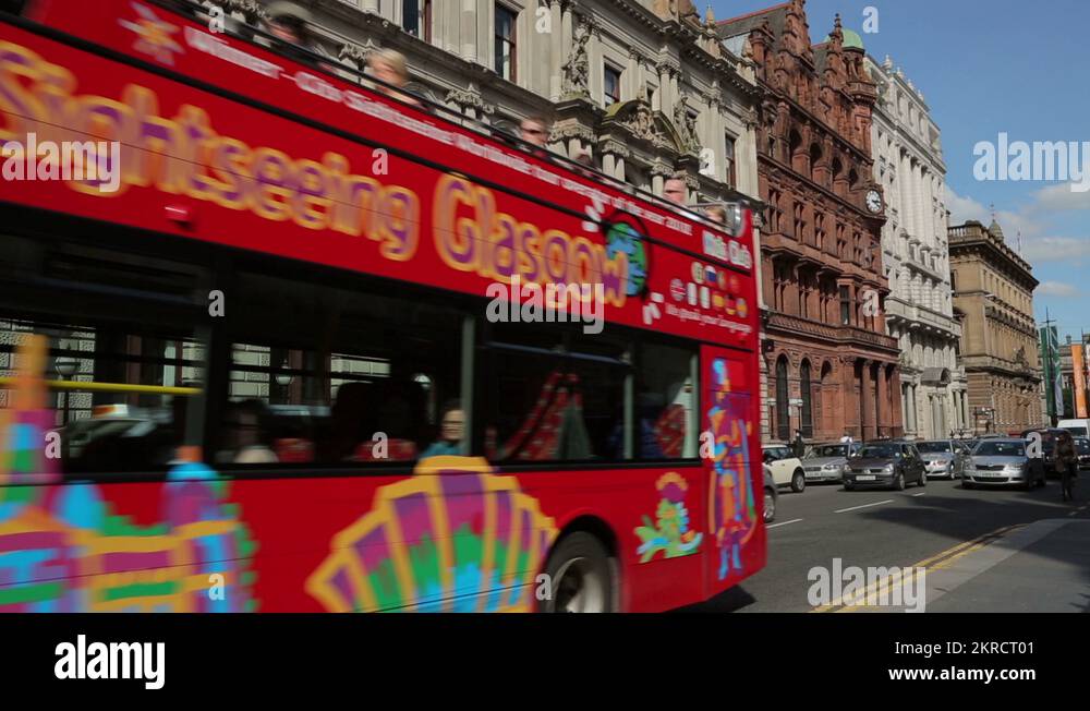 Glasgow city centre bus Stock Videos & Footage HD and 4K Video Clips Alamy