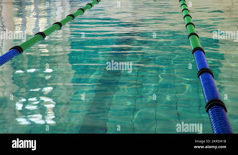 Swimming pool lane markers Stock Videos & Footage HD and 4K Video