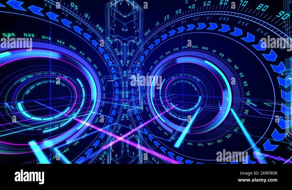 4k Futuristic Technological Abstract Motion Background Seamless 4k Futuristic Technological Abstract Motion Background Seamless