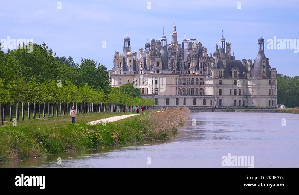 Chateau de chambord this is a a Stock Videos & Footage HD and 4K