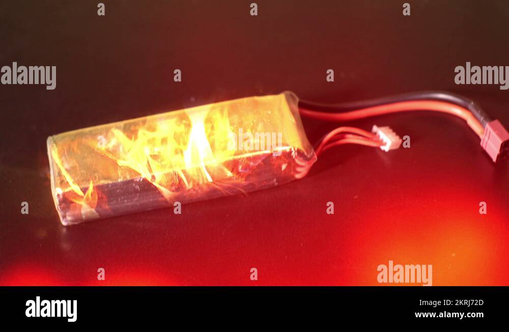 Lithium battery and fire Stock Videos & Footage HD and 4K Video Clips