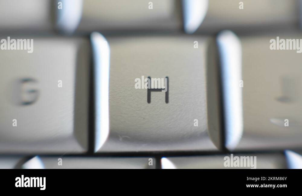 H keyboard Stock Videos & Footage - HD and 4K Video Clips - Alamy