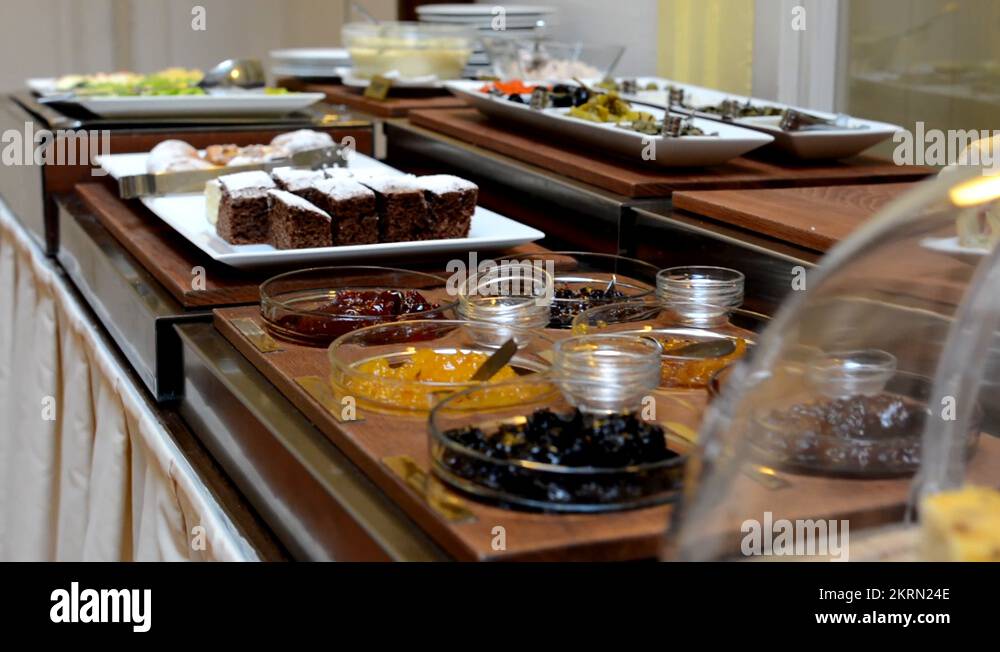 Buffet food dining table Stock Videos & Footage - HD and 4K Video Clips