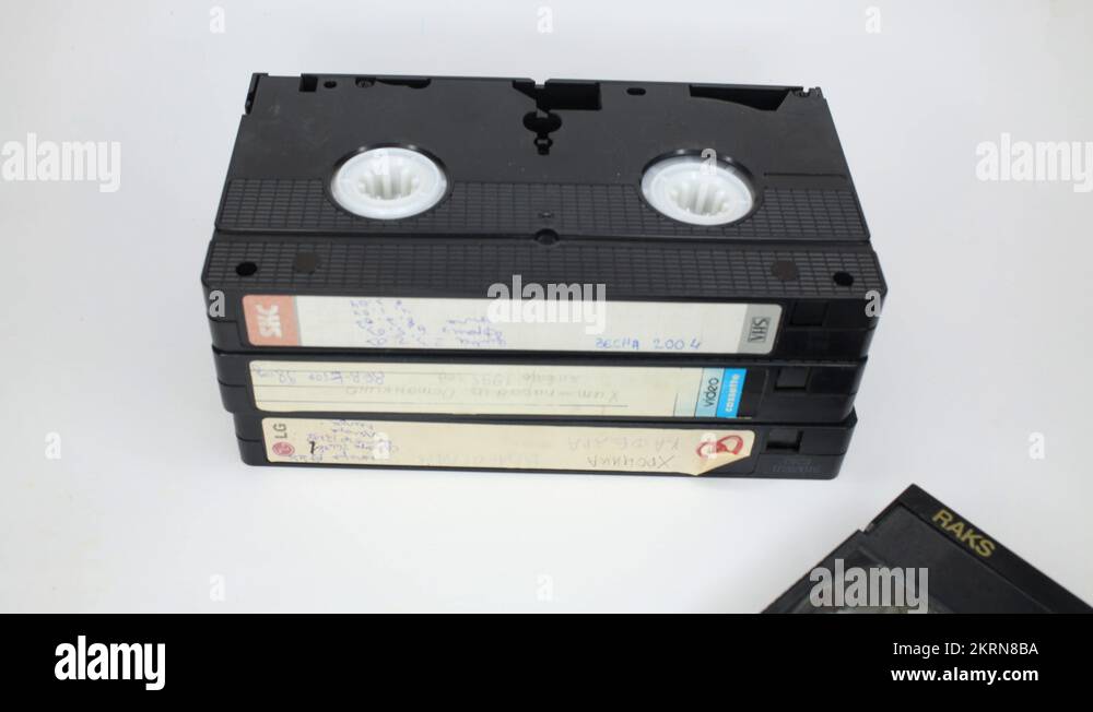 Stack old vcr tapes Stock Videos & Footage HD and 4K Video Clips Alamy