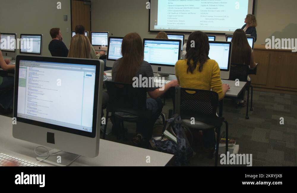 Computer lab Stock Videos & Footage - HD and 4K Video Clips - Alamy