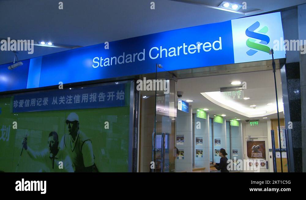 Standard chartered banking Stock Videos & Footage HD and 4K Video