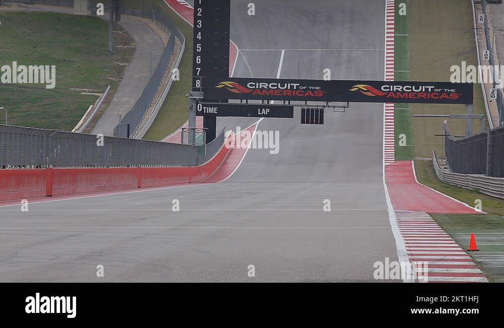 Formula race Cars on track COTA, Circuit of the Americas Stock Video Footage Alamy