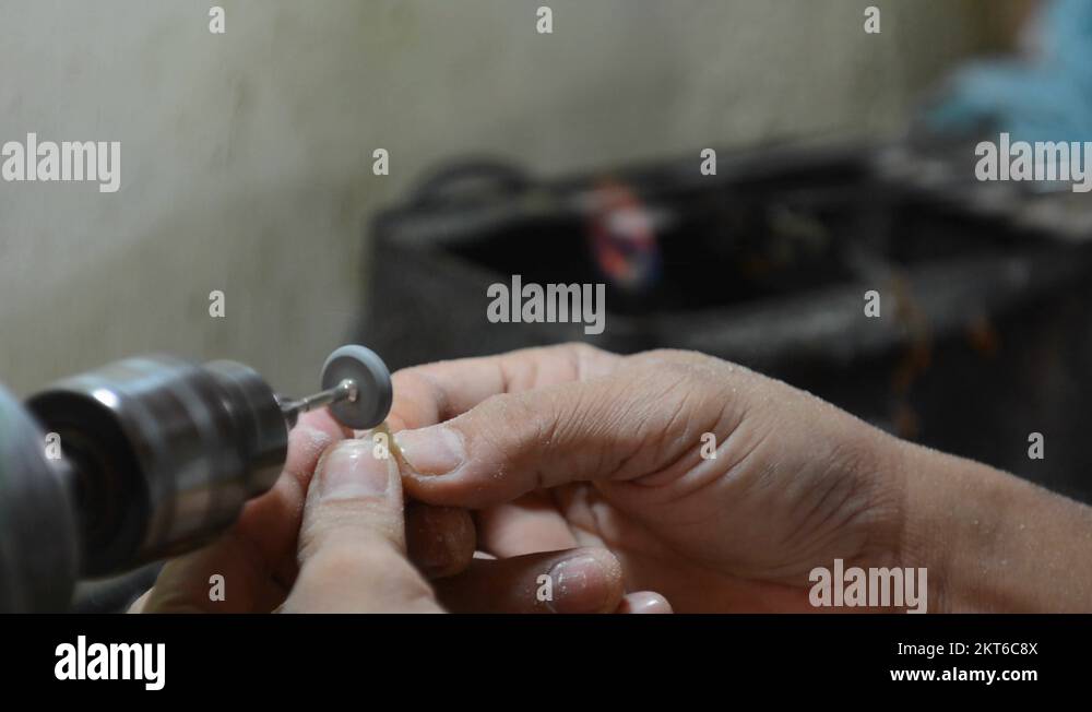 Making dentures in the Republic of the Philippines Stock Video Footage