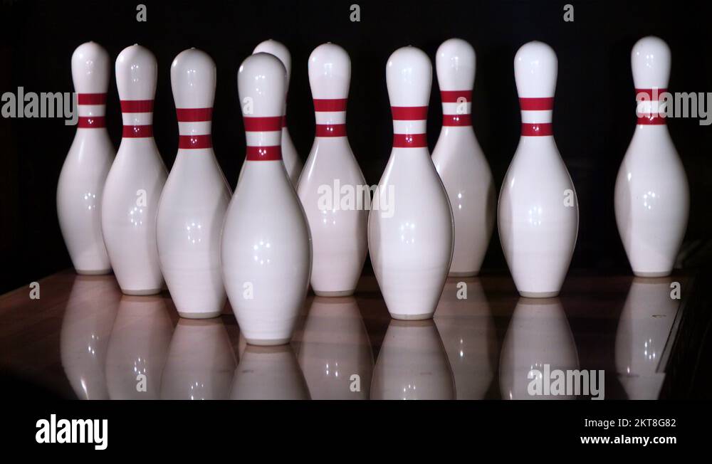 Ten pin bowling pins Stock Videos & Footage HD and 4K Video Clips Alamy