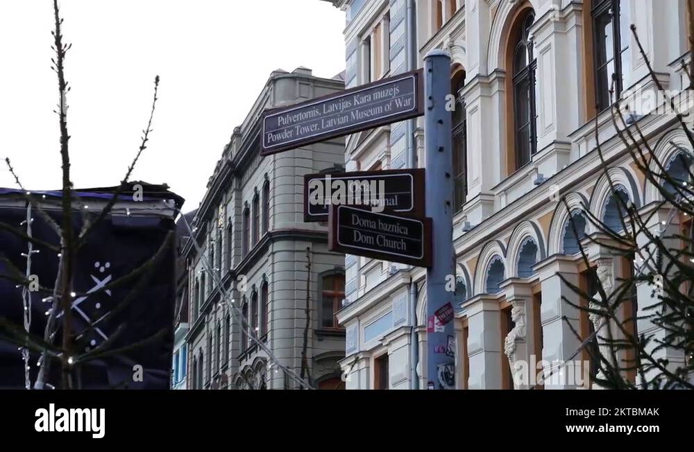 Riga tourist sign Stock Videos & Footage - HD and 4K Video Clips - Alamy