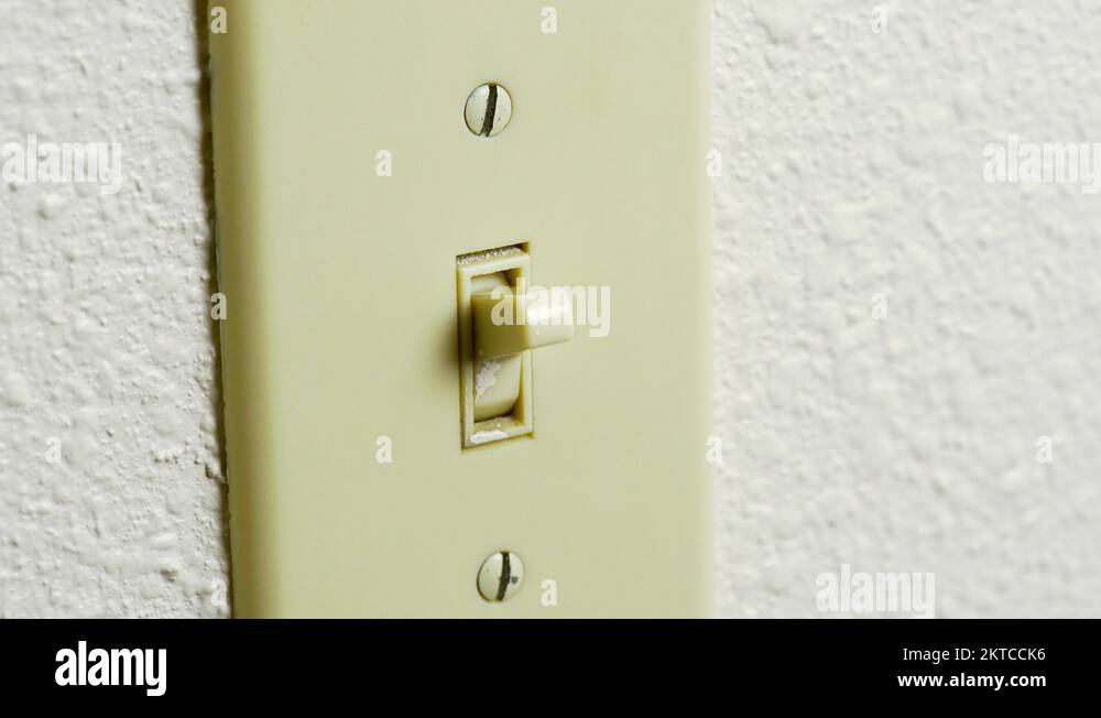 Hand turning light switch Stock Videos & Footage HD and 4K Video