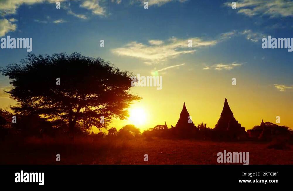 Temples in bagan sunset Stock Videos & Footage - HD and 4K Video Clips ...
