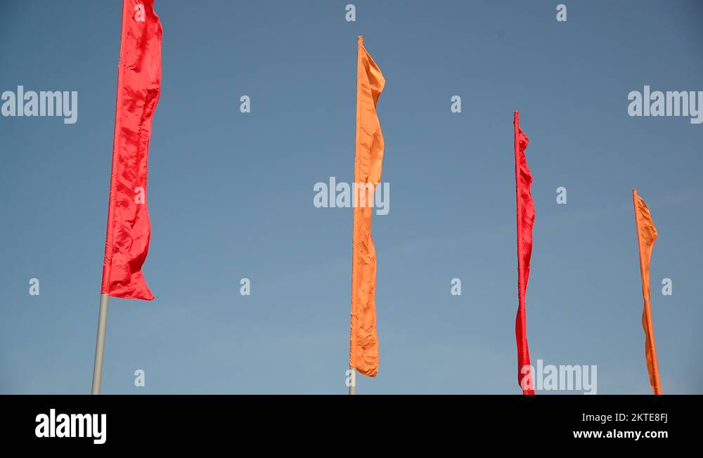 Orange flags Stock Videos & Footage HD and 4K Video Clips Alamy