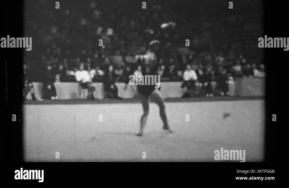 1967: Athlete #12 freehand competition 3rd Women's Modern Rhythmic ...