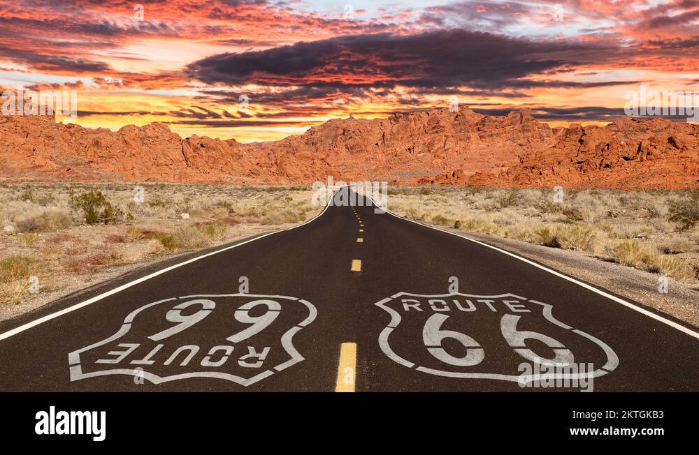 Sunrise route 66 Stock Videos & Footage - HD and 4K Video Clips - Alamy