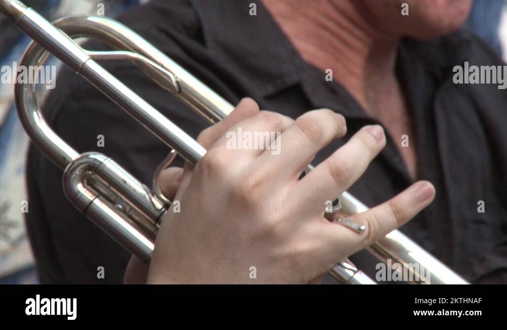 Woman trumpet instrument playing Stock Videos & Footage HD and 4K
