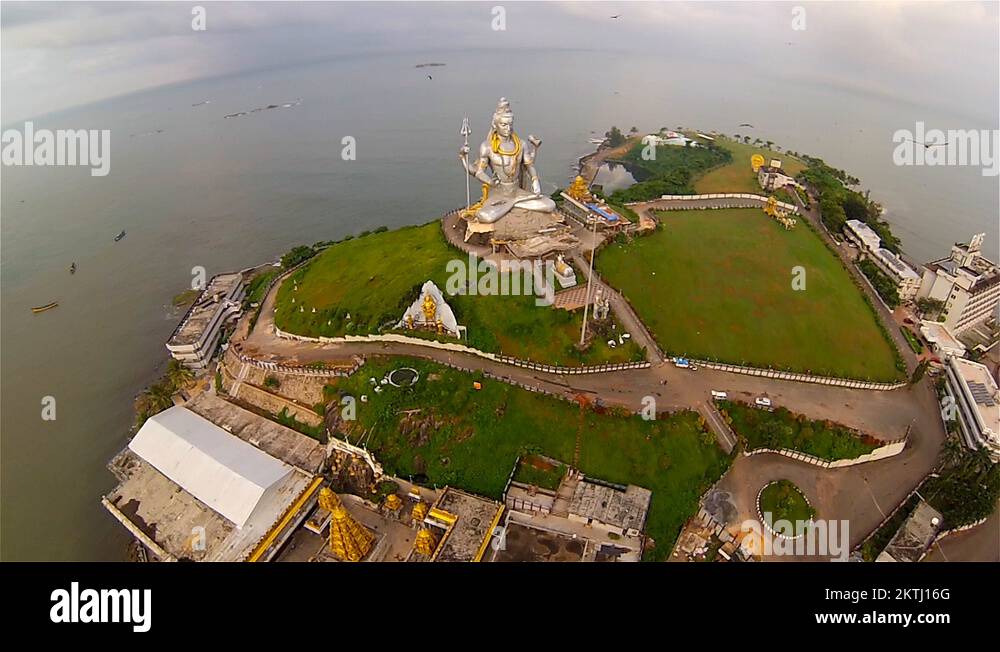 Worlds tallest shiva statue Stock Videos & Footage HD and 4K Video