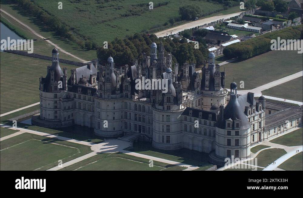 Chateau de chambord architecture Stock Videos & Footage HD and 4K