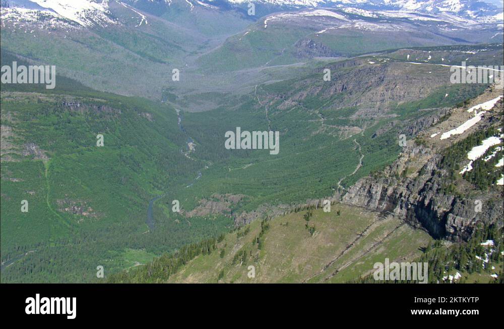 The loop going to the sun road montana Stock Videos & Footage - HD and ...