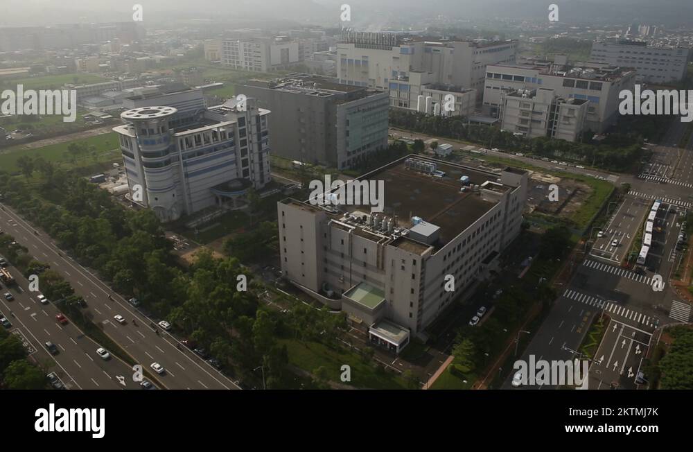 Taiwan,Hsinchu,Hsinchu ScienceBased Industrial Park Stock Video