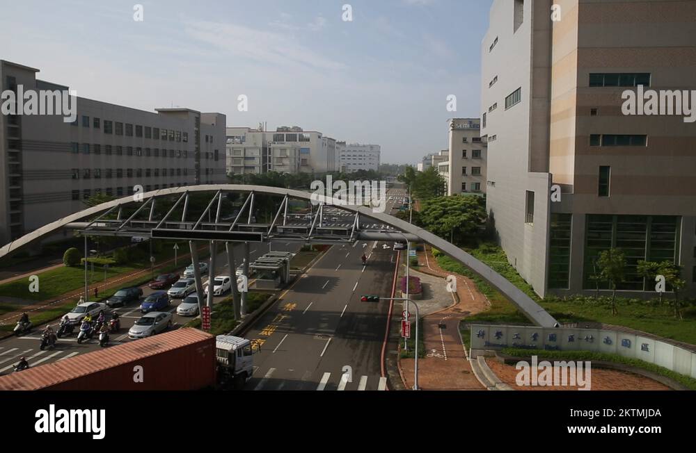 Taiwan,Hsinchu,Hsinchu ScienceBased Industrial Park Stock Video