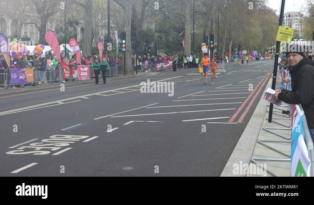 London marathon guide runner Stock Videos & Footage HD and 4K Video