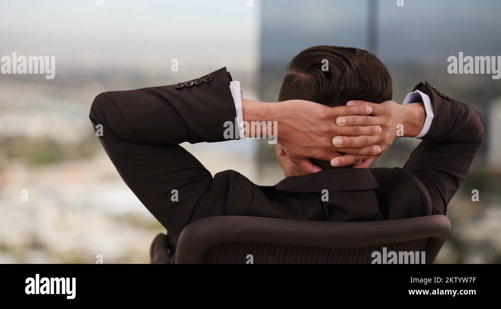 Back view in chair Stock Videos & Footage - HD and 4K Video Clips - Alamy