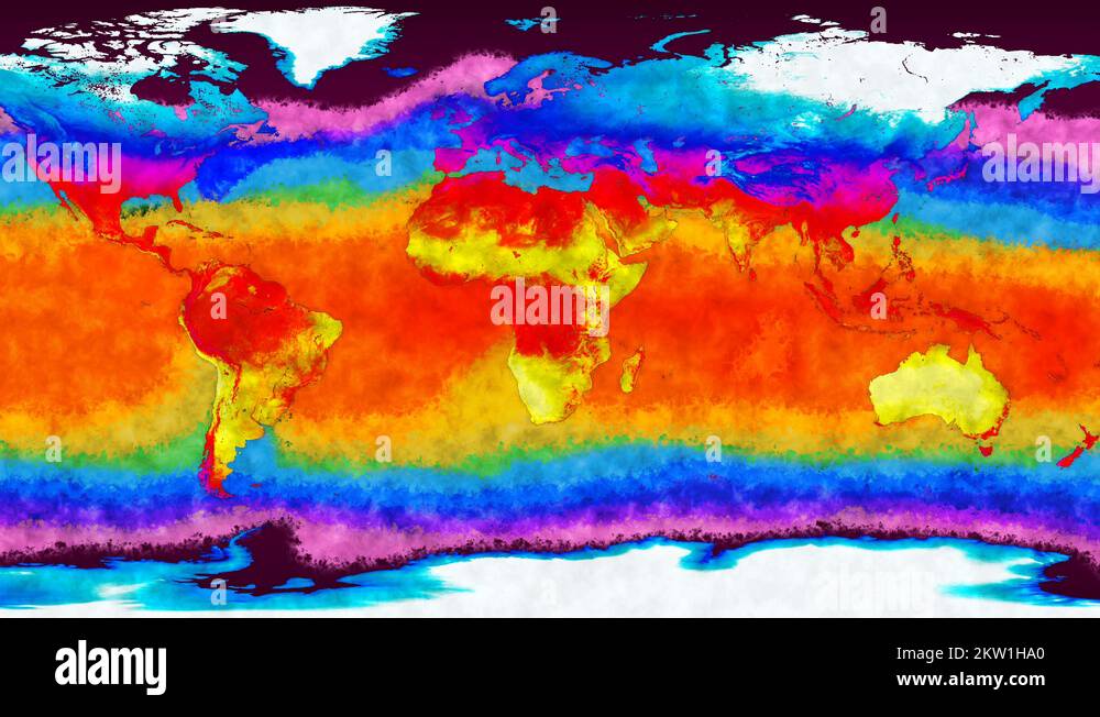 4K Earth Landmass and Water Surface Global Warming Stock Video Footage