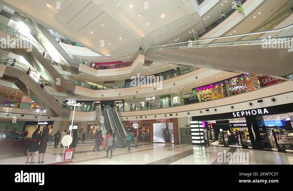 Mall of India, Noida,NCR,India Stock Video Footage Alamy