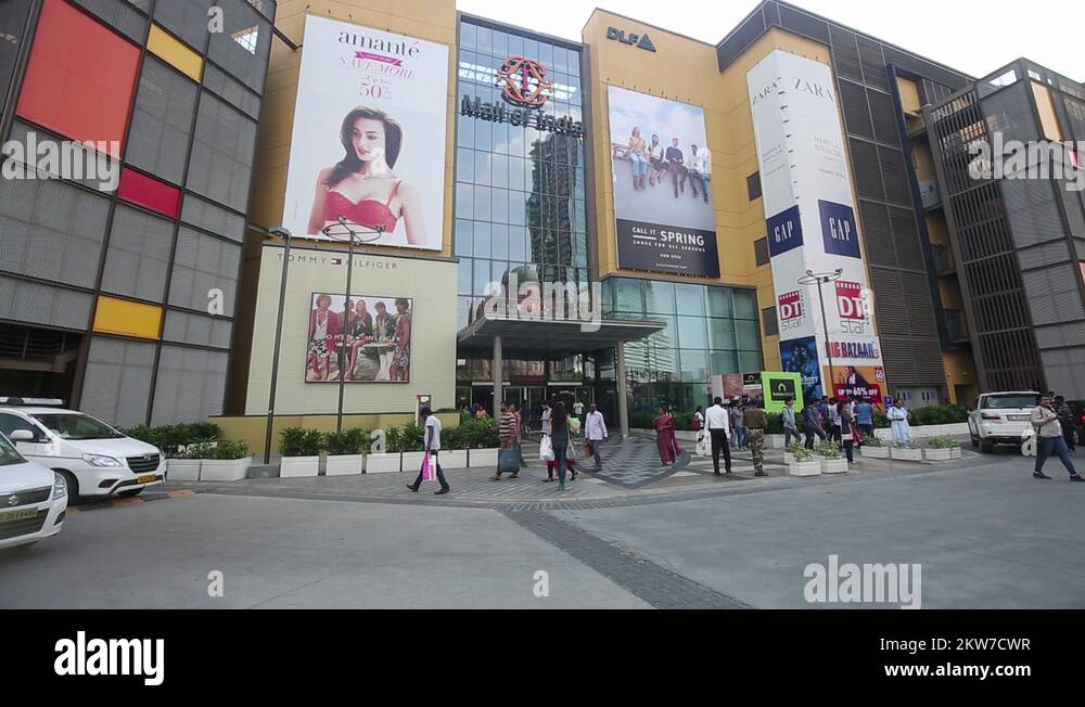 Mall of India, Noida,NCR,India Stock Video Footage Alamy