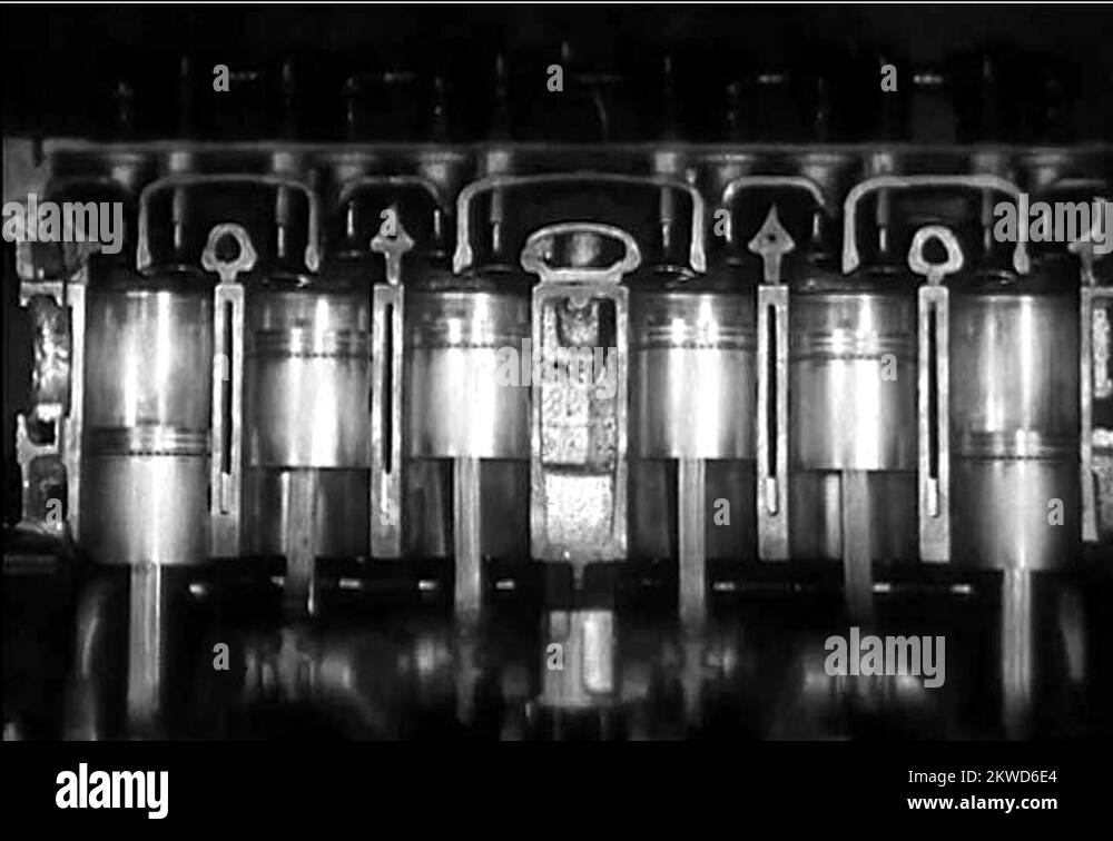 An animation shows how water is used to keep the engine cylinders