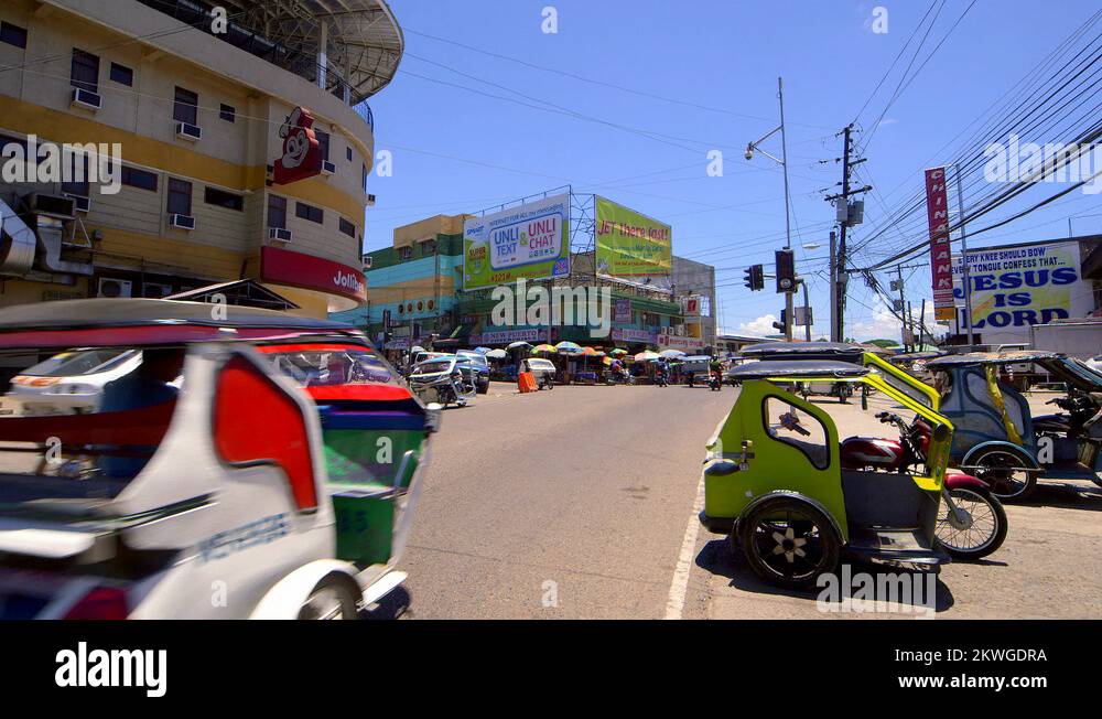 TRIKES MOTORCYCLES PUERTO PRINCESA PHILIPPINES Stock Video Footage - Alamy