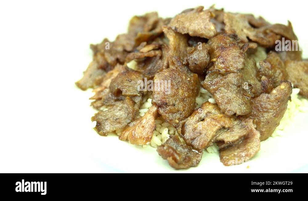 Doner kebab, the most popular food in Turkey Stock Video Footage - Alamy