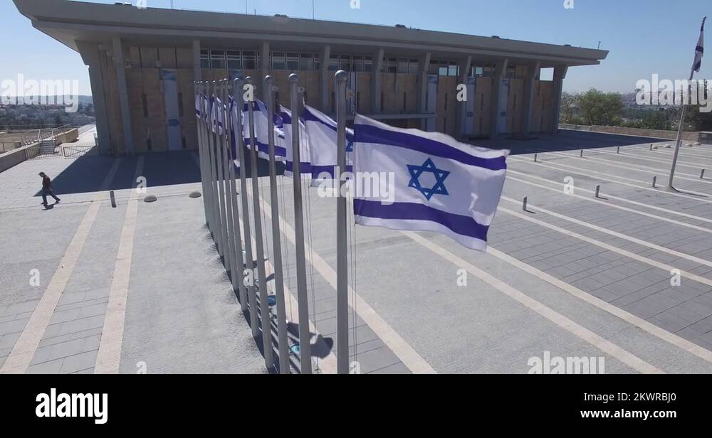 Israeli Gov. Sign The flag of the israeli government Stock Videos & Footage - HD and 4K ...