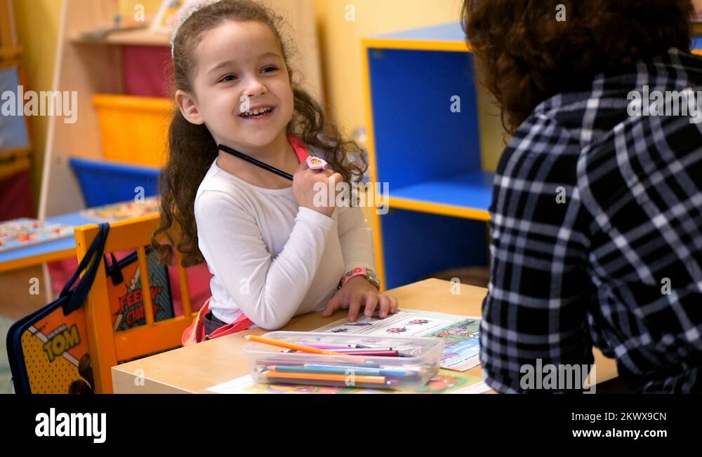 Student teacher table activity Stock Videos & Footage HD and 4K Video