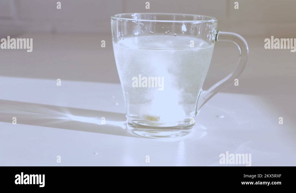 Dissolving tablet in water Stock Videos & Footage HD and 4K Video