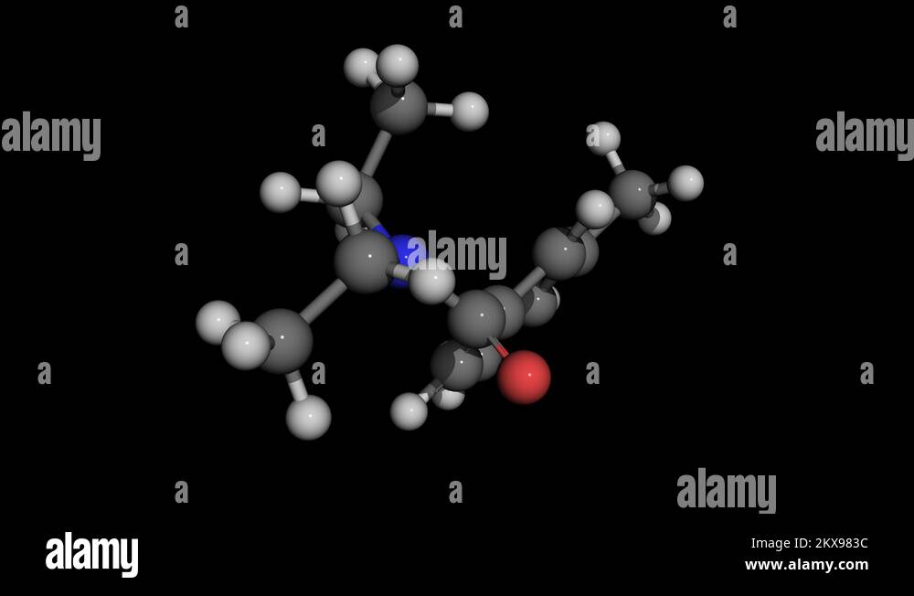 Deet insect repellent molecule Stock Videos & Footage HD and 4K Video