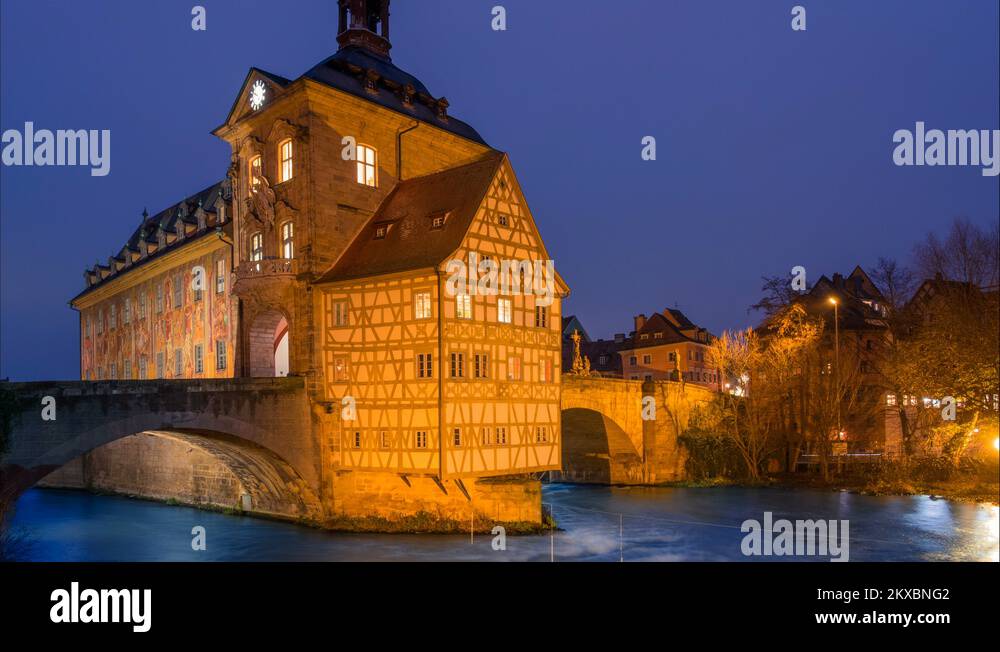 Targa In Metallo Decorativa 'Bamberg Altes Rathaus' – 30x20 Cm, Made In Germany, Per Parete - 2