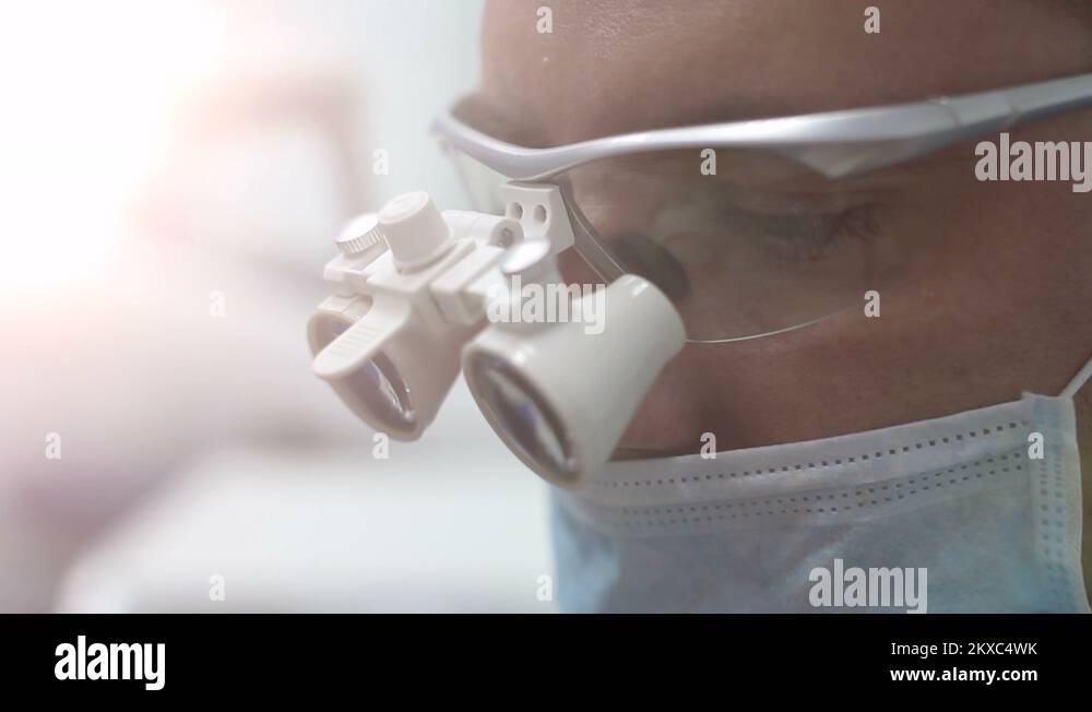 Portrait doctor head mirror Stock Videos & Footage HD and 4K Video