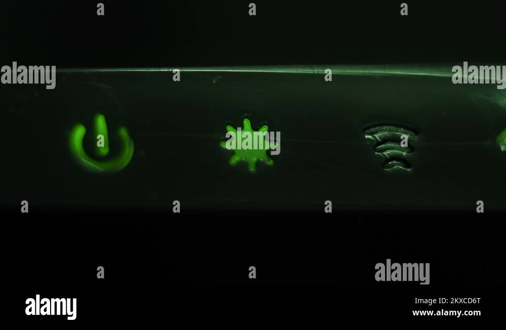 Blinking Indicators WiFi Router Stock Video Footage Alamy