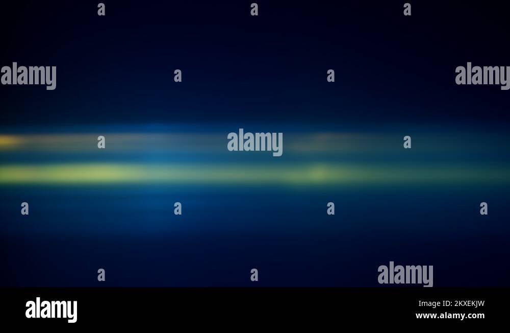 Realistic anamorphic lens light effects shot in 4K resolution Stock