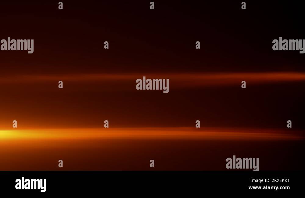 Realistic anamorphic lens light effects shot in 4K resolution Stock